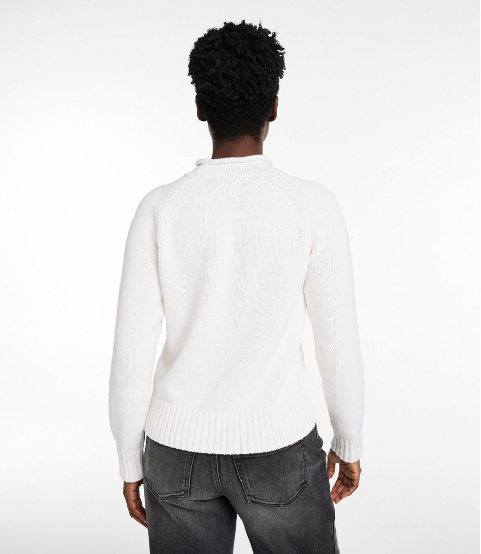 Women's Signature Original Cotton Sweater Rollneck Novelty