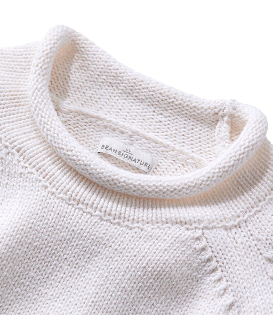Women's Signature Original Cotton Sweater Rollneck Novelty