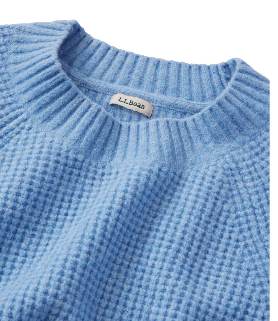Women's SuperSoft Waffle Sweater Crewneck
