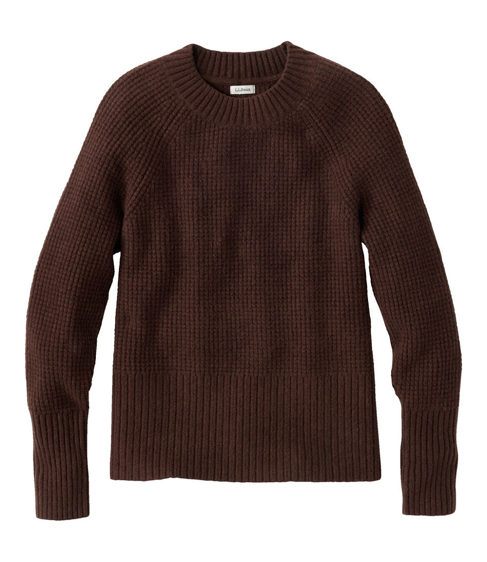 Women's SuperSoft Waffle Sweater Crewneck