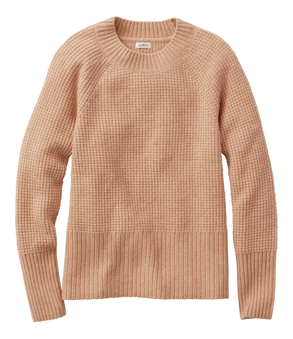 Women's SuperSoft Waffle Sweater Crewneck