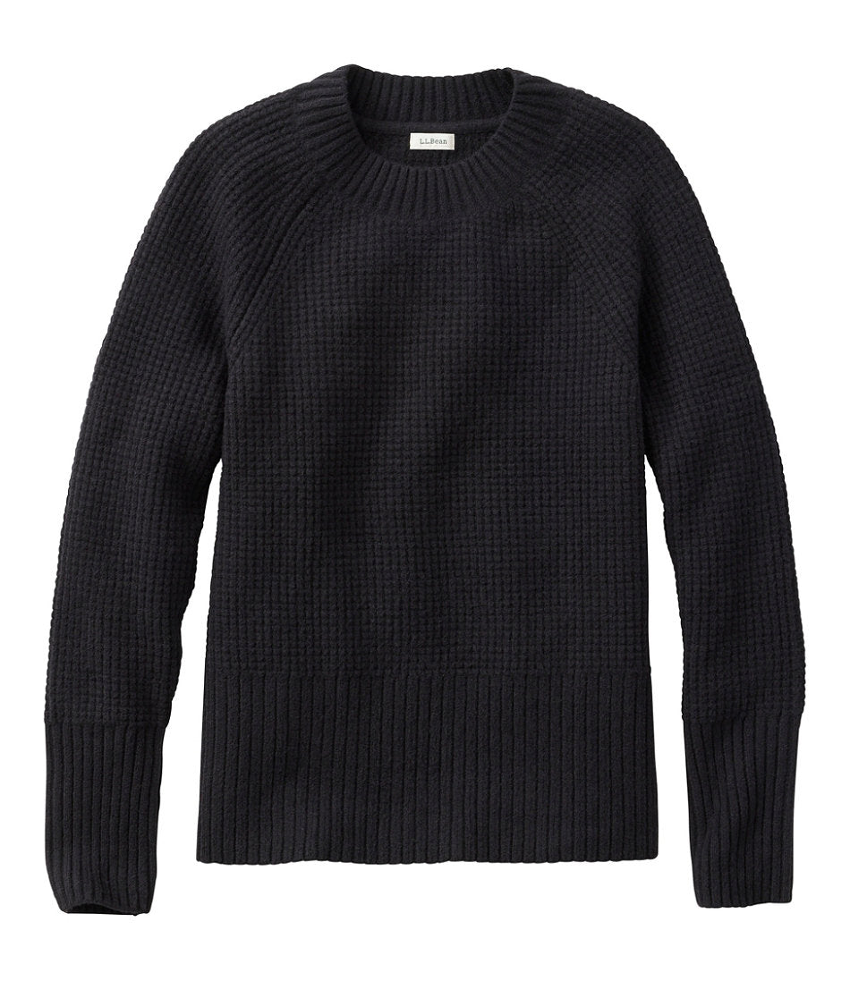 Women's SuperSoft Waffle Sweater Crewneck