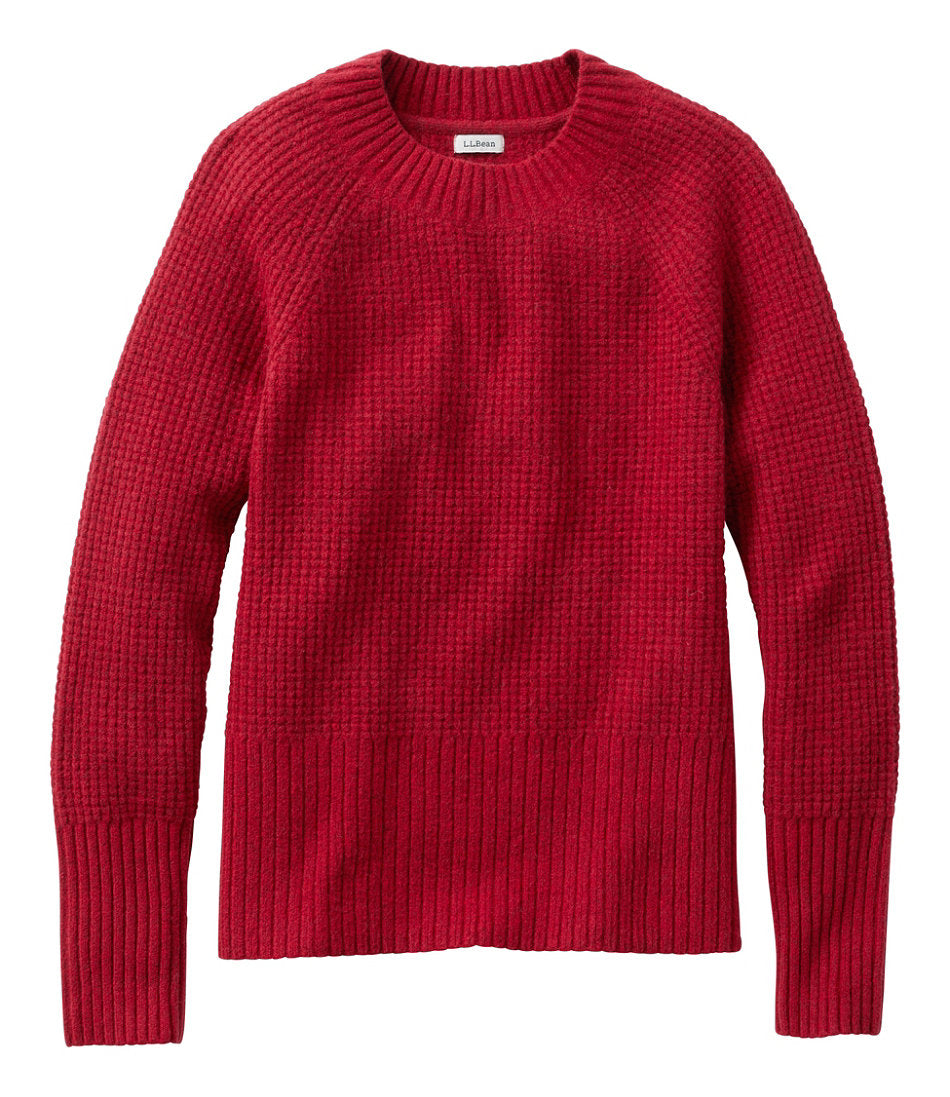 Women's SuperSoft Waffle Sweater Crewneck