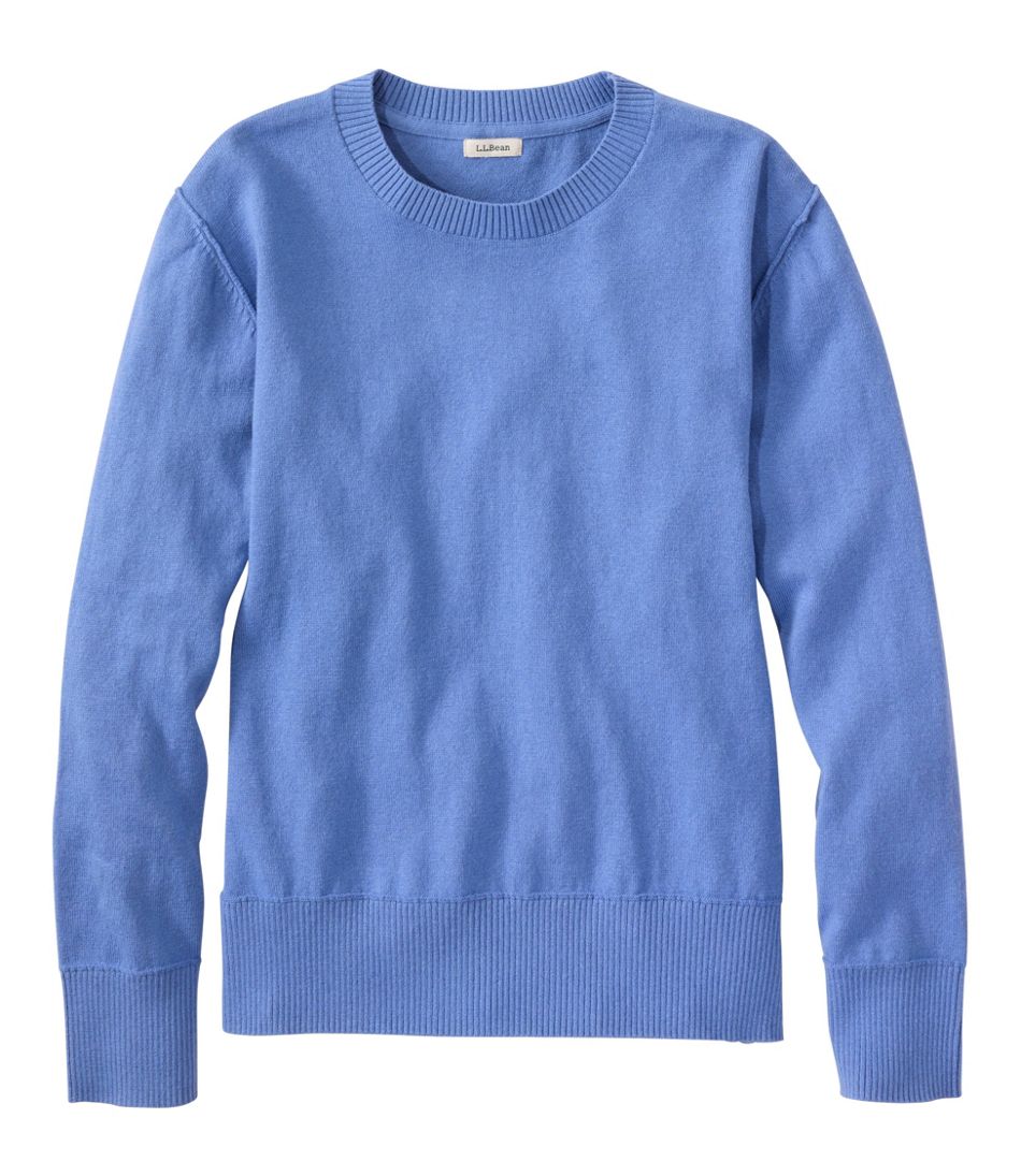 Women's Cotton/Cashmere Sweater Crewneck