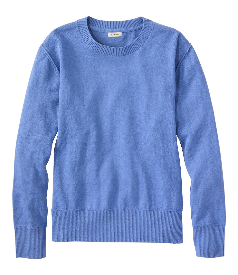 Women's Cotton/Cashmere Sweater Crewneck