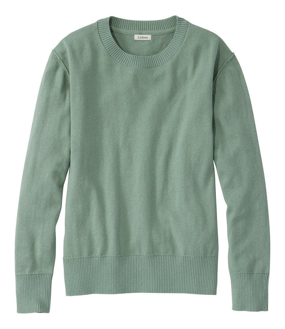 Women's Cotton/Cashmere Sweater Crewneck