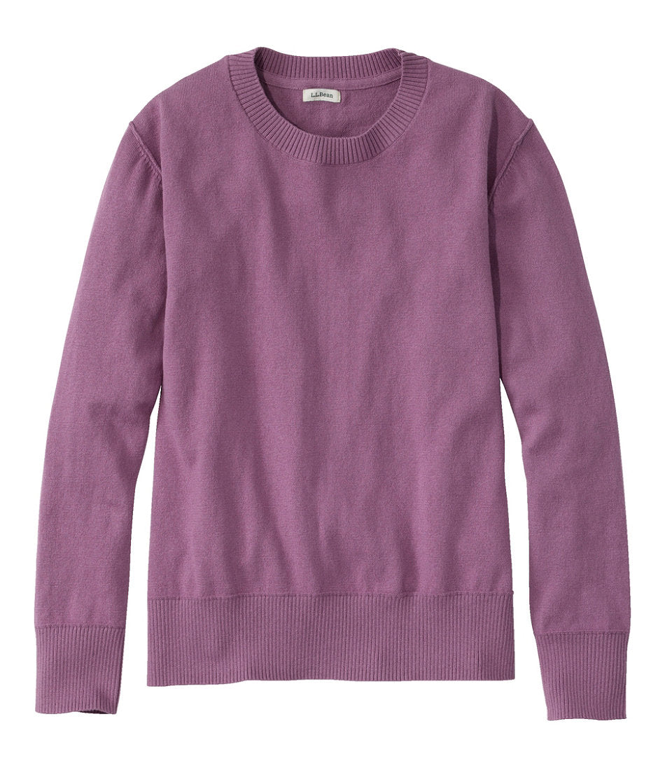 Women's Cotton/Cashmere Sweater Crewneck