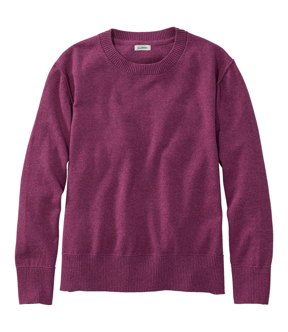 Women's Cotton/Cashmere Sweater Crewneck