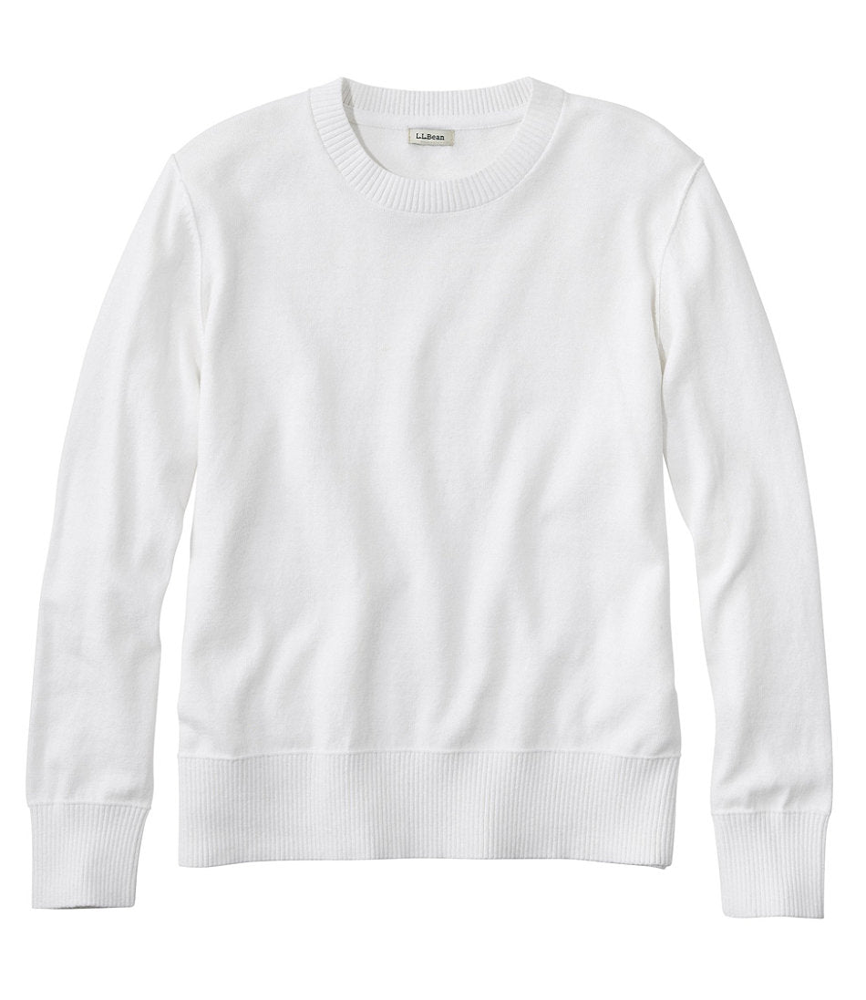 Women's Cotton/Cashmere Sweater Crewneck