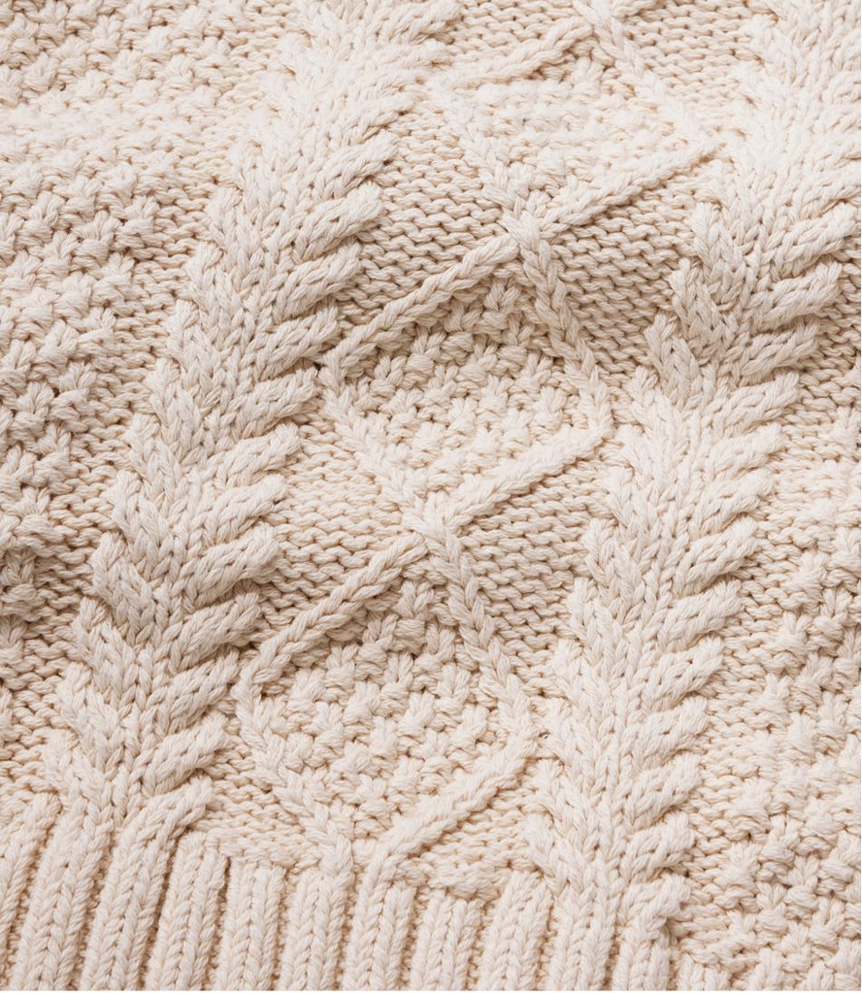 Women's Signature Cotton Fisherman Sweater Crewneck