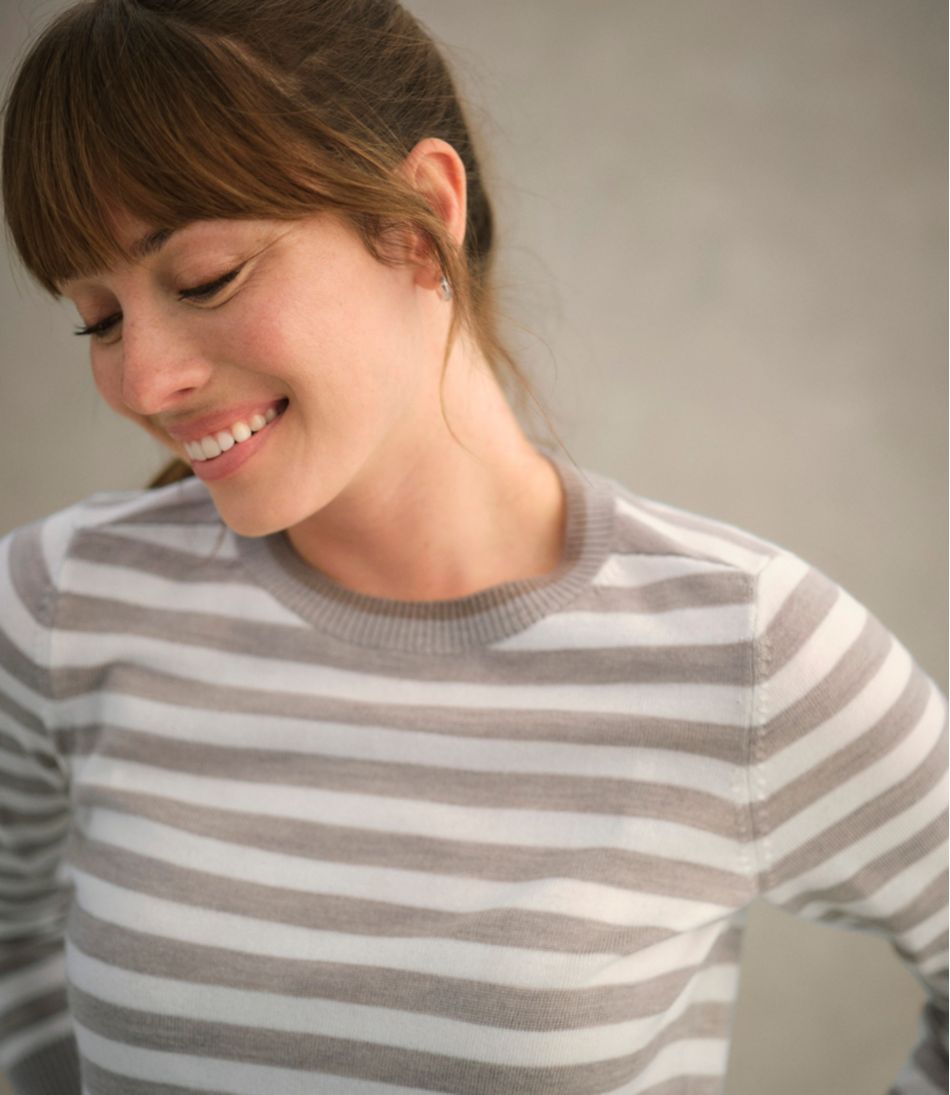 Crewneck Women's Essential Merino Wool Sweater