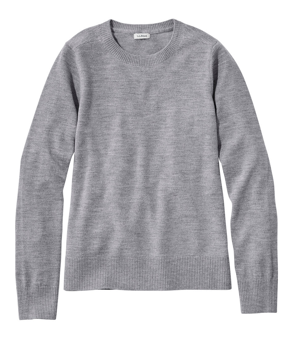 Crewneck Women's Essential Merino Wool Sweater