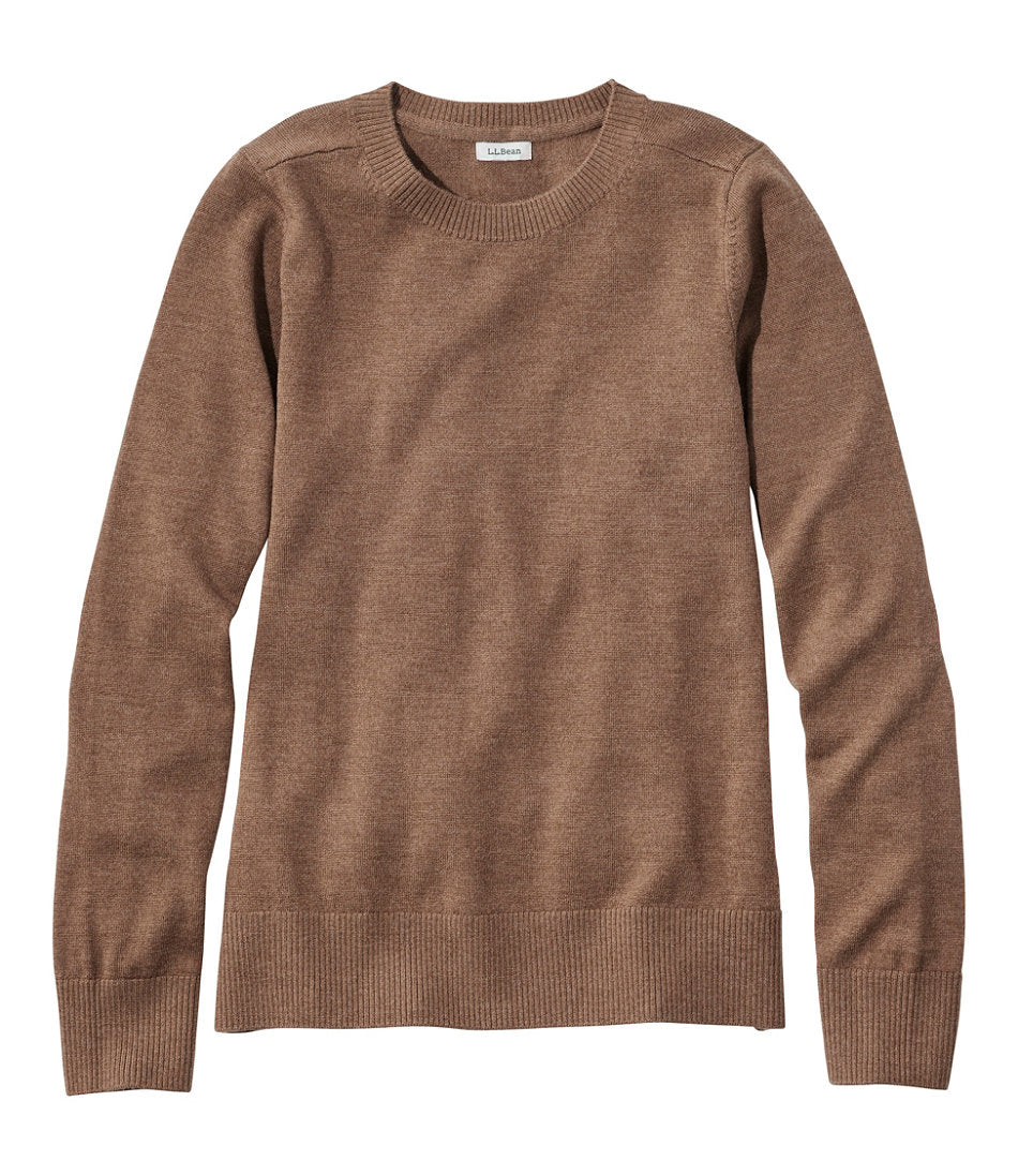 Crewneck Women's Essential Merino Wool Sweater