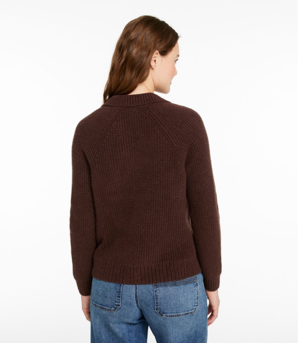Women's SuperSoft Waffle Sweater Polo