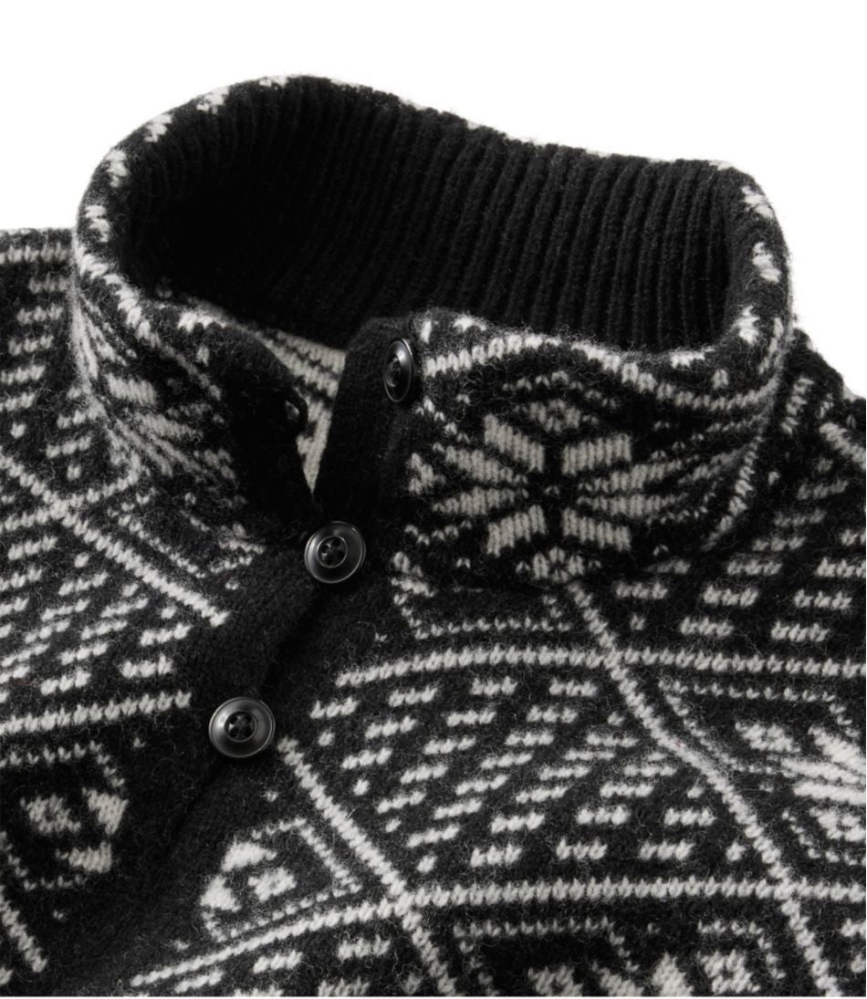 Fair Isle Women's Signature Kingfield Merino Wool Sweater
