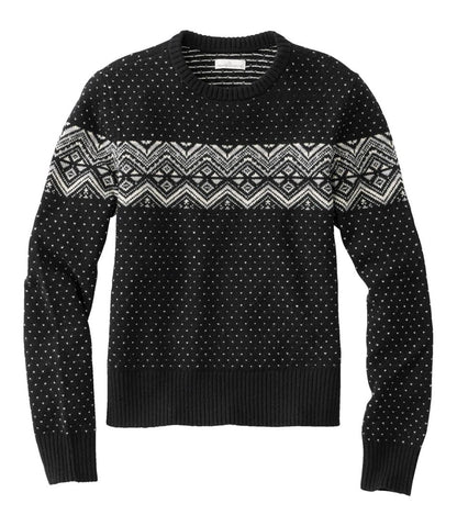 Women's Signature Camp Merino Wool Sweater, Pullover Novelty
