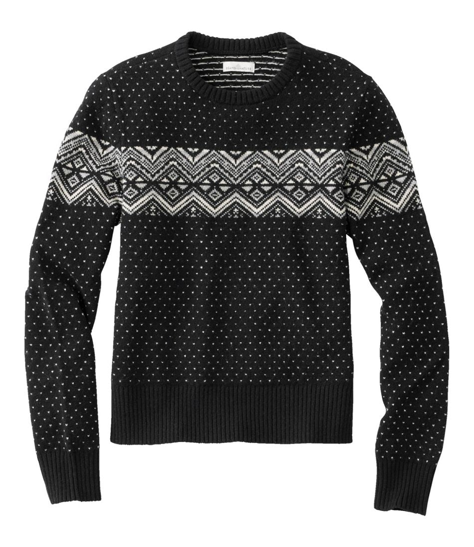 Pullover Novelty Women's Signature Camp Merino Wool Sweater