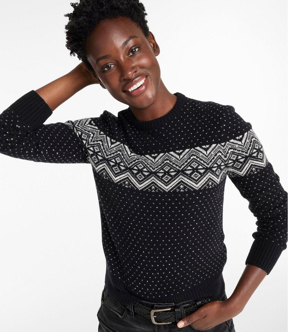 Pullover Novelty Women's Signature Camp Merino Wool Sweater