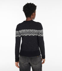 Pullover Novelty Women's Signature Camp Merino Wool Sweater