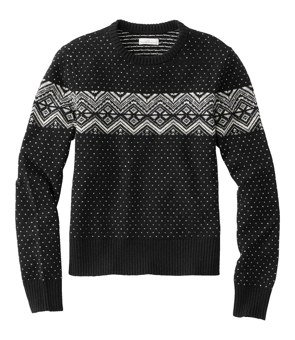 Pullover Novelty Women's Signature Camp Merino Wool Sweater