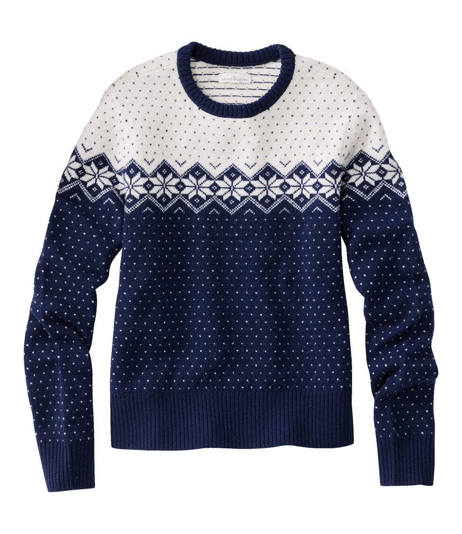 Pullover Novelty Women's Signature Camp Merino Wool Sweater