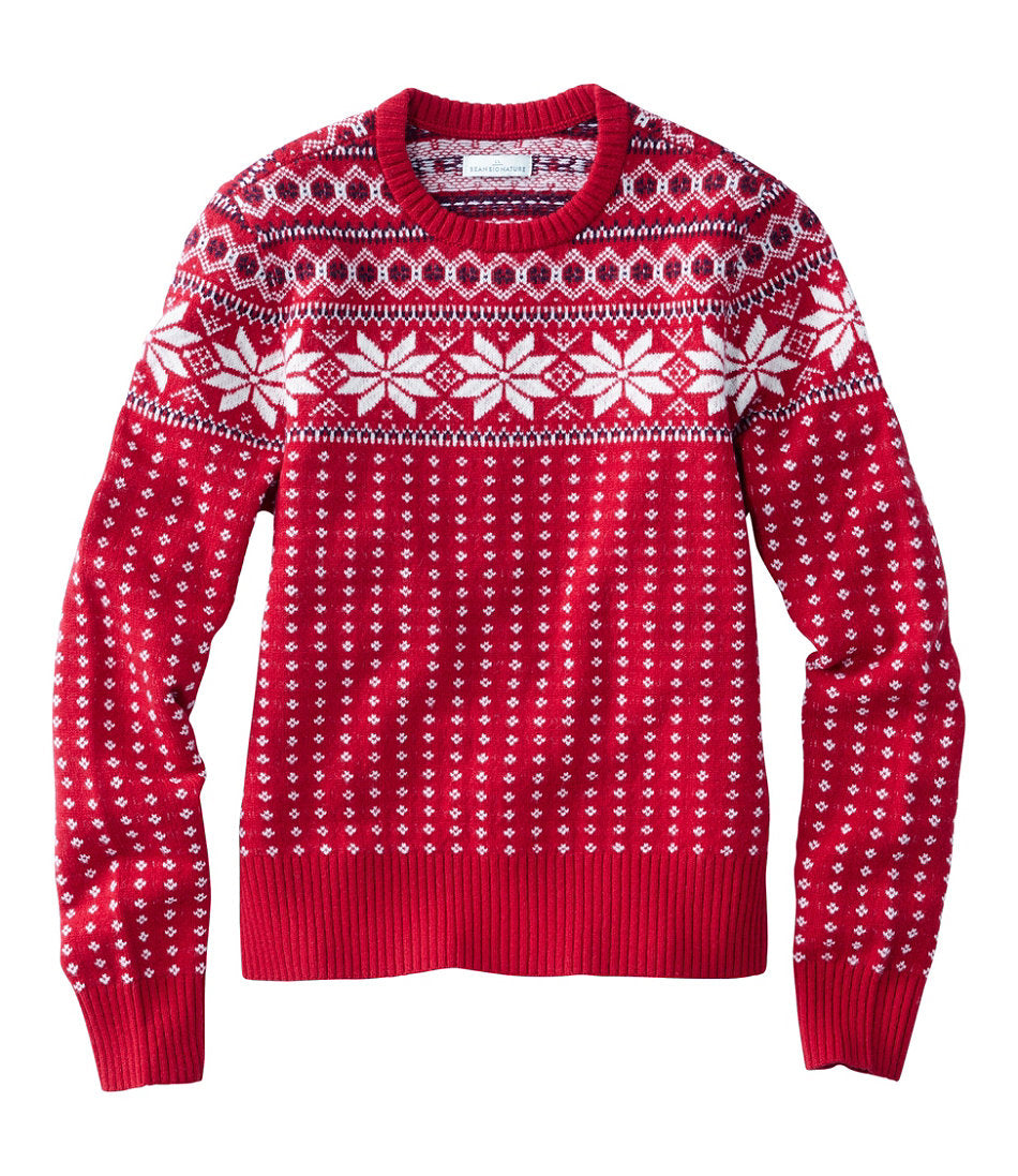 Pullover Novelty Women's Signature Camp Merino Wool Sweater
