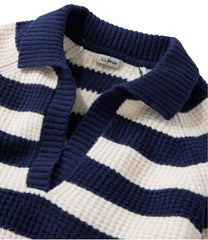 Polo Stripe Women's SuperSoft Waffle Sweater