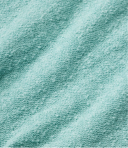 Women's Midweight Cotton Slub Sweater, Henley Short-Sleeve