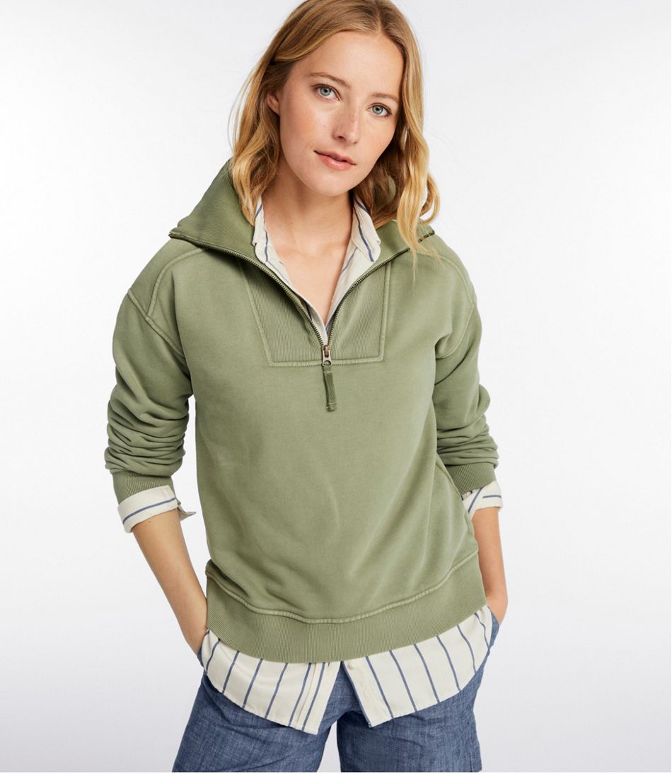 Women's Sunwashed Sweats Quarter-Zip