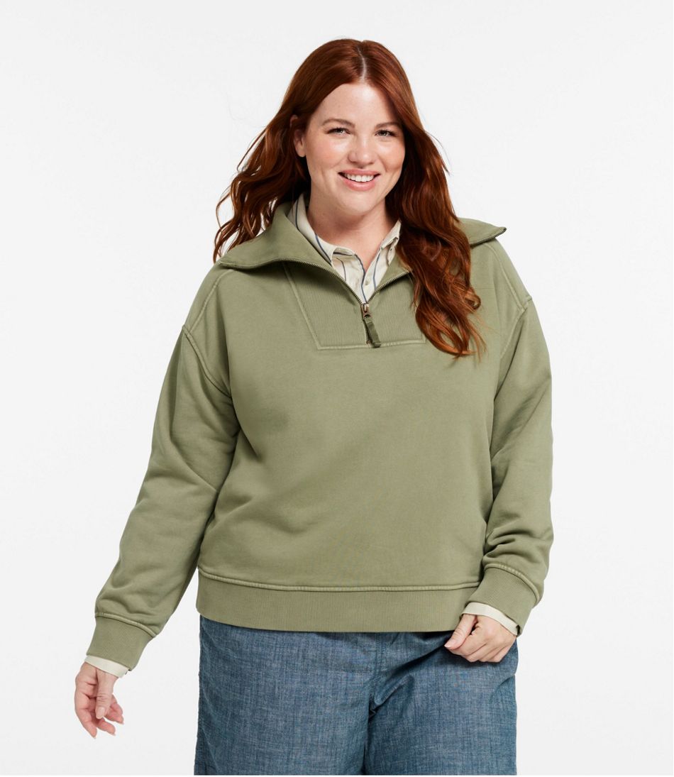 Women's Sunwashed Sweats Quarter-Zip