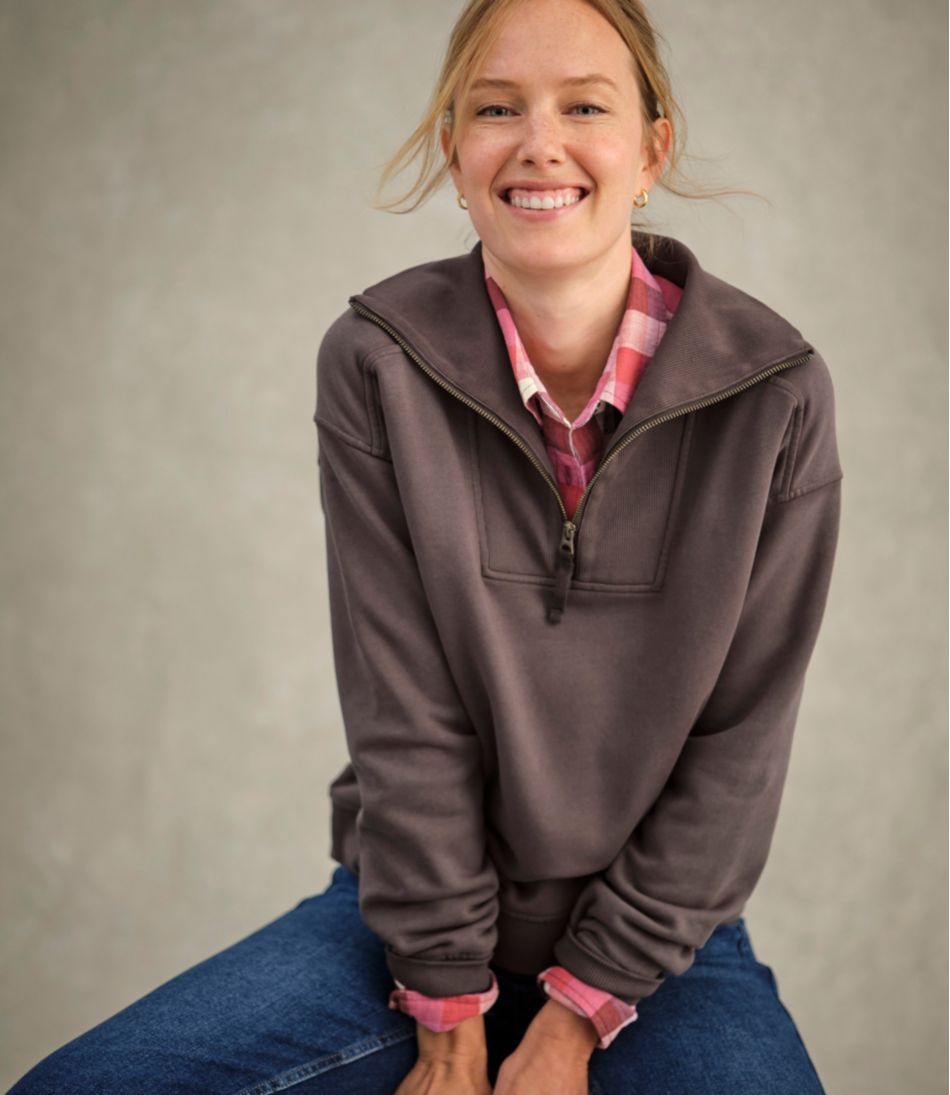 Women's Sunwashed Sweats Quarter-Zip