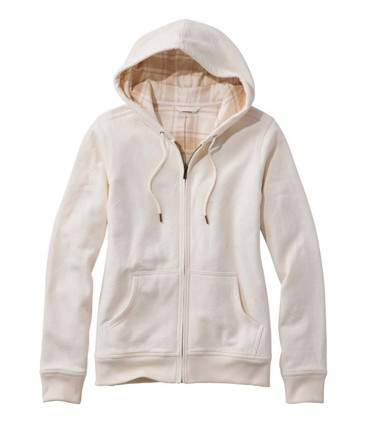 Women's L.L.Bean 1912 Sweatshirt, Flannel-Lined Hoodie