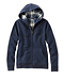 Women's L.L.Bean 1912 Sweatshirt Flannel-Lined Hoodie