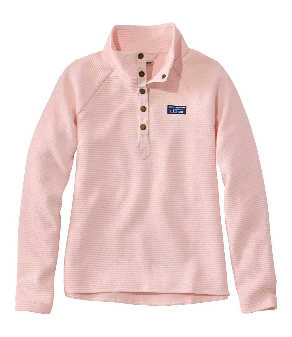 Women's Lakewashed Double-Knit Quarter-Snap