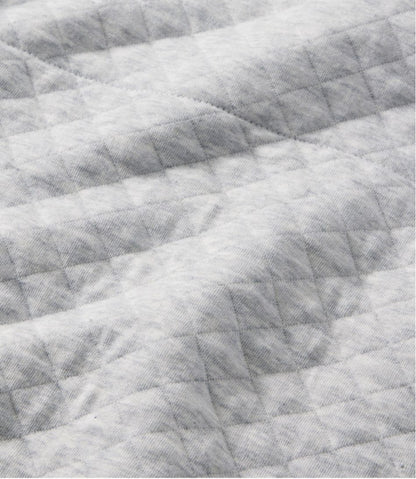 Women's Quilted Full-Zip Sweatshirt