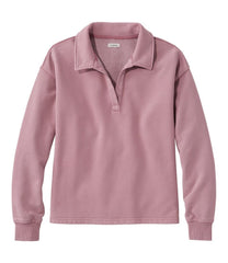 Women's Sunwashed Sweats Splitneck Polo