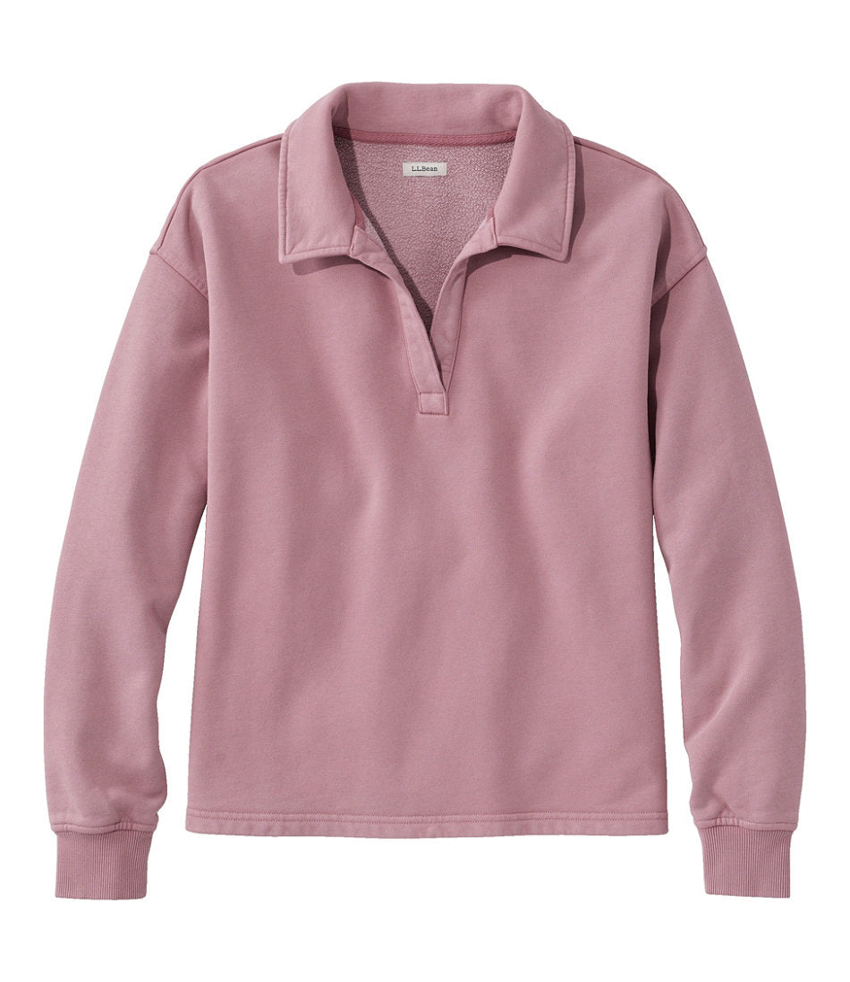 Women's Sunwashed Sweats Splitneck Polo