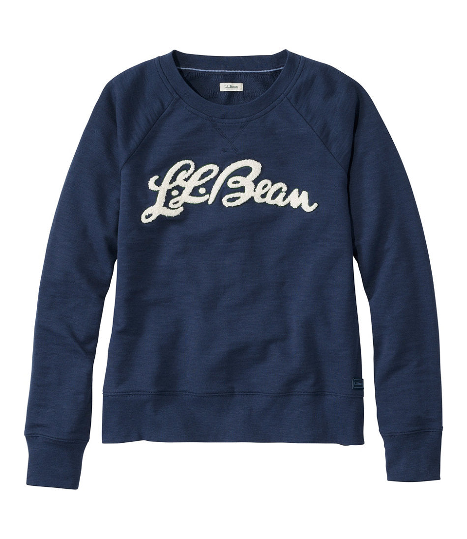 Women's Peaks Island Crewneck Logo