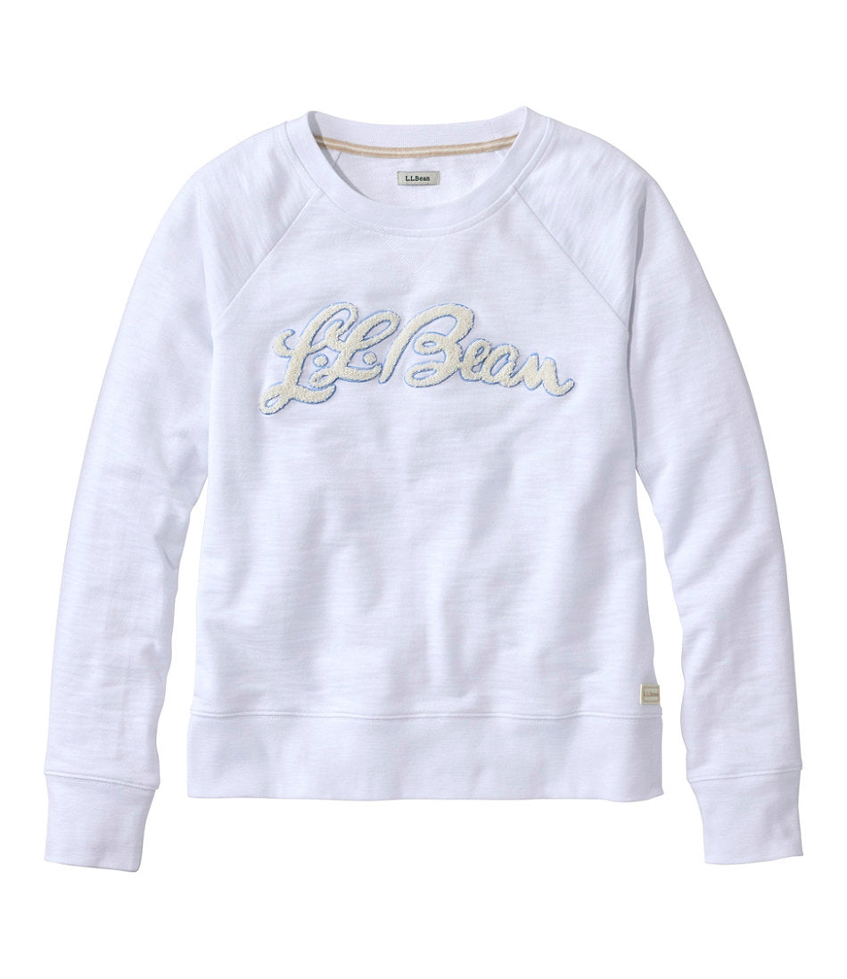 Women's Peaks Island Crewneck Logo