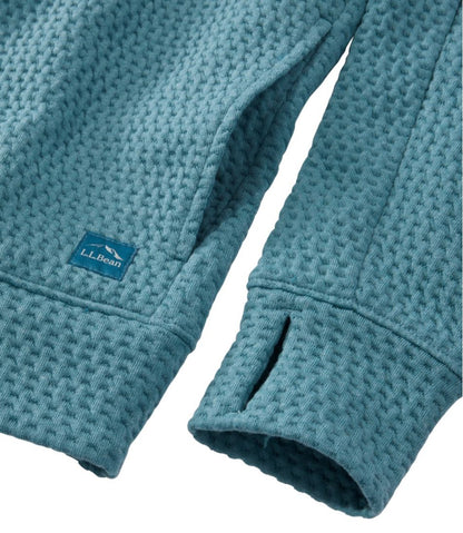 Women's Ridgeknit Half-Zip Pullover, Oversized