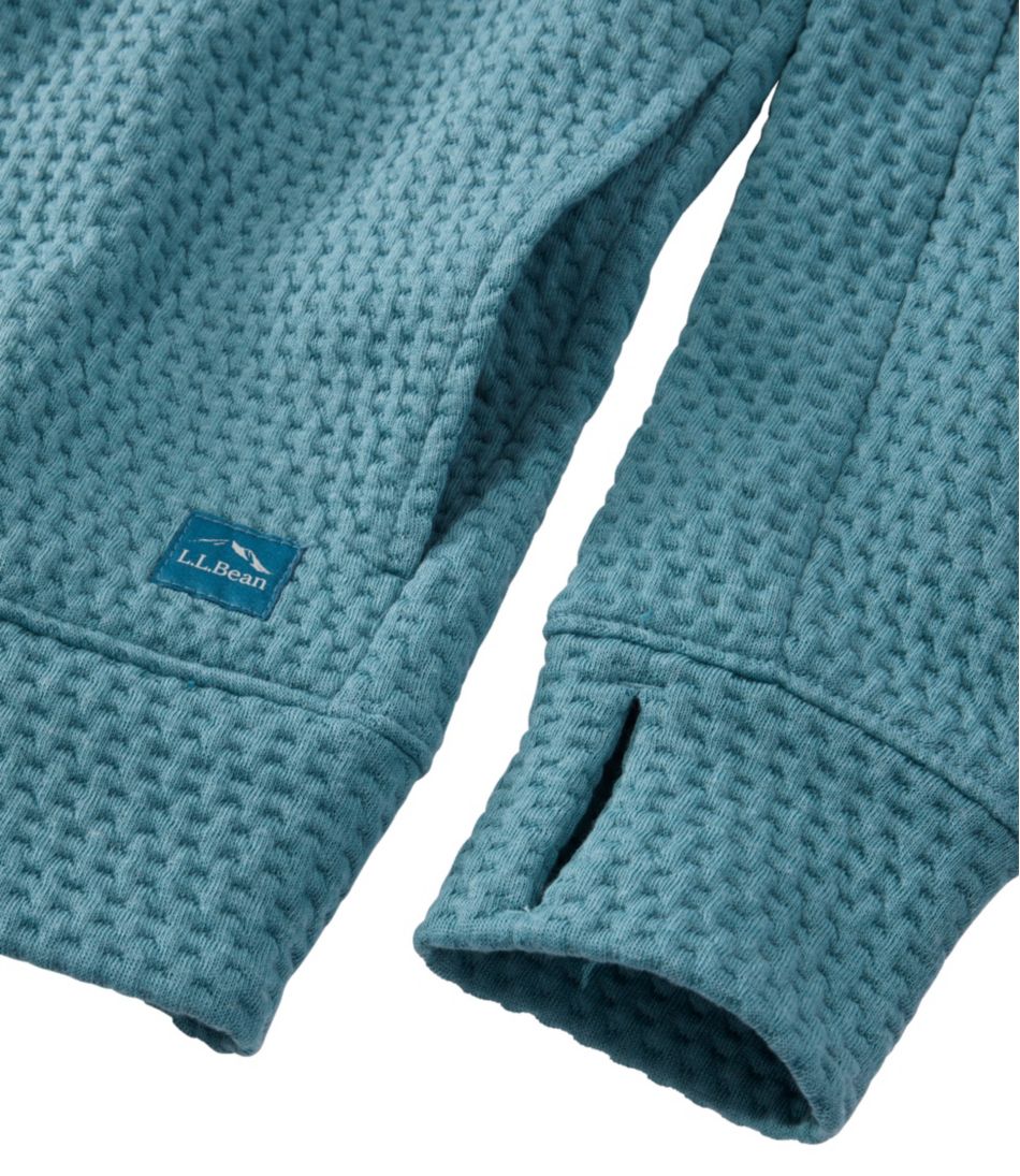Women's Ridgeknit Half-Zip Pullover Oversized