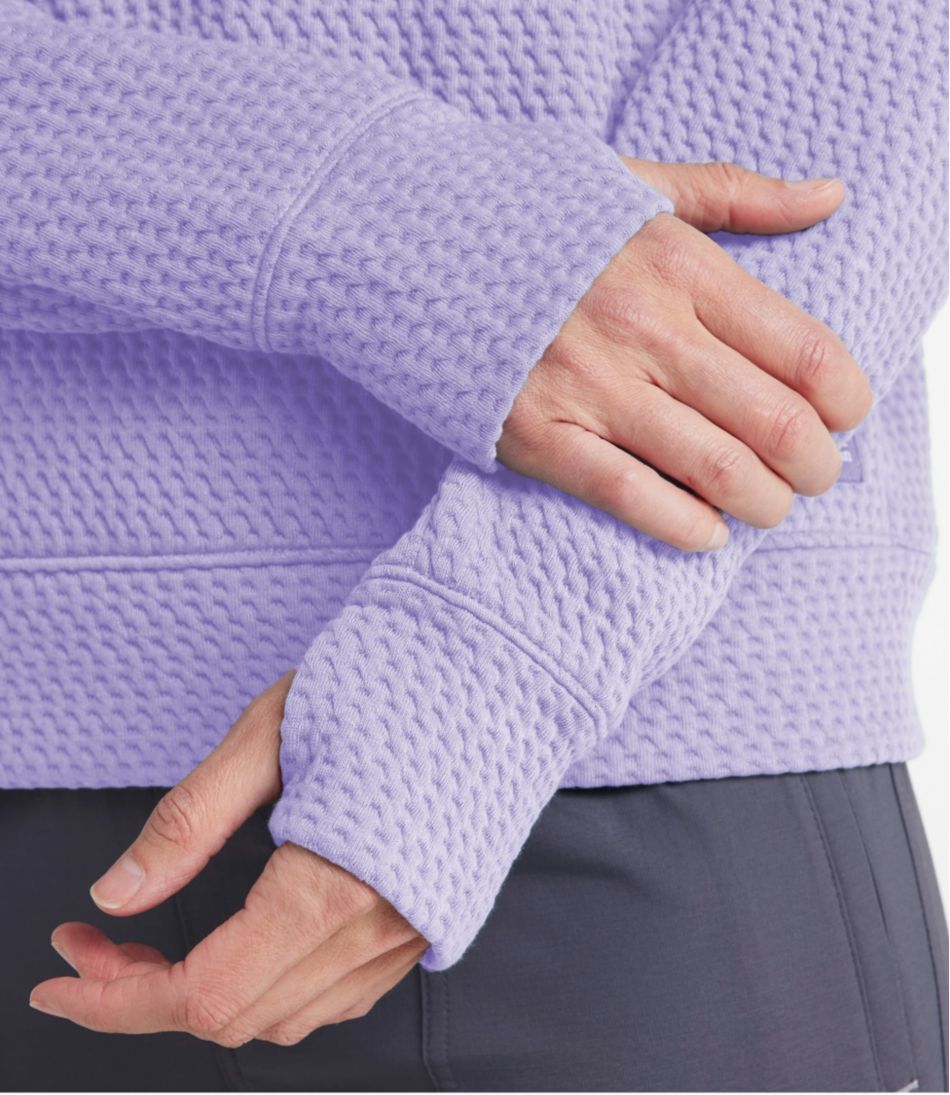Women's Ridgeknit Half-Zip Pullover Oversized