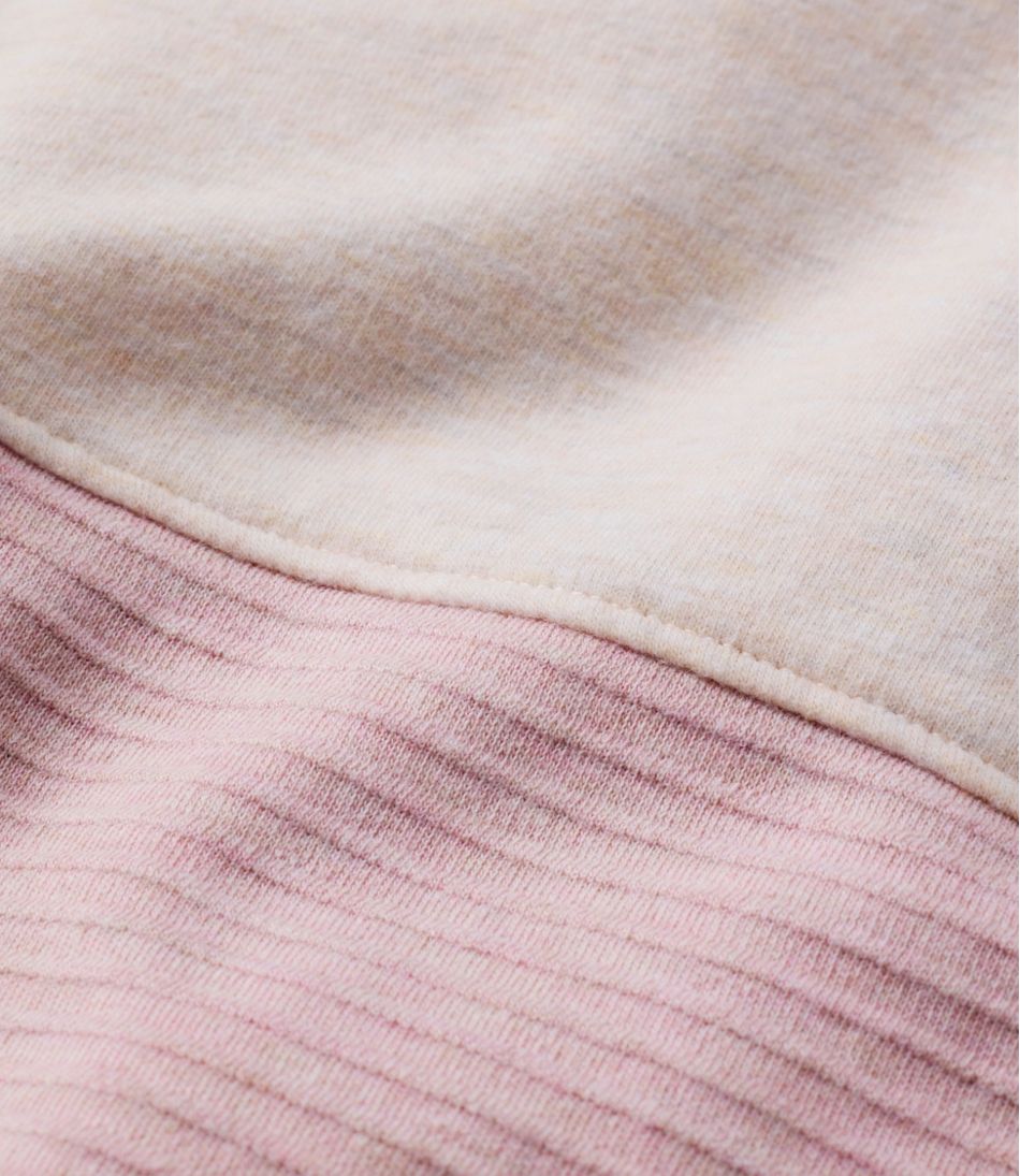 Colorblock Women's Bean's Cozy Mixed Knits Pullover