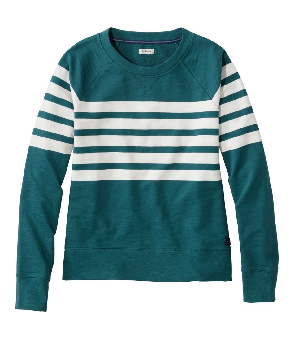 Stripe Women's Peaks Island Crewneck