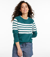Stripe Women's Peaks Island Crewneck