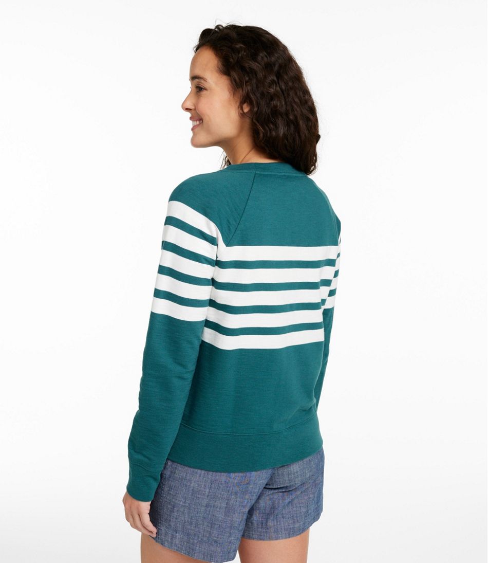 Stripe Women's Peaks Island Crewneck