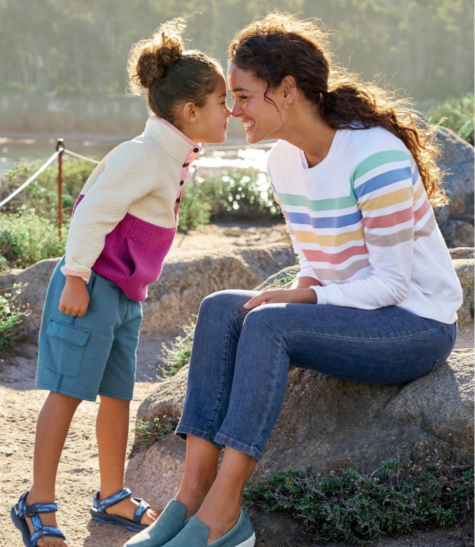Stripe Women's Peaks Island Crewneck