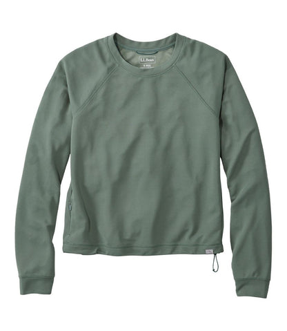 Women's VentureStretch Ottoman-Rib Pullover, Cropped