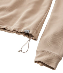 Cropped Women's VentureStretch Ottoman-Rib Pullover