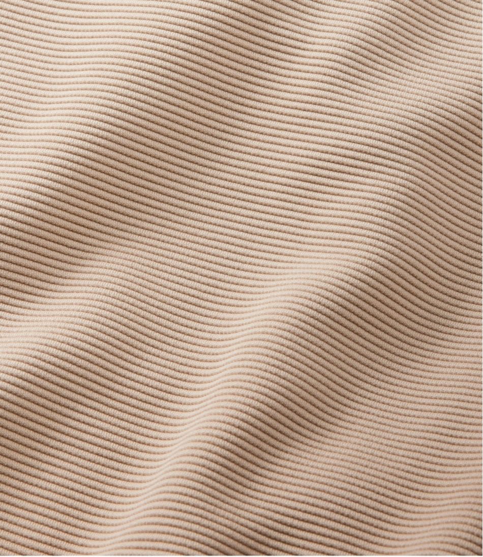 Cropped Women's VentureStretch Ottoman-Rib Pullover